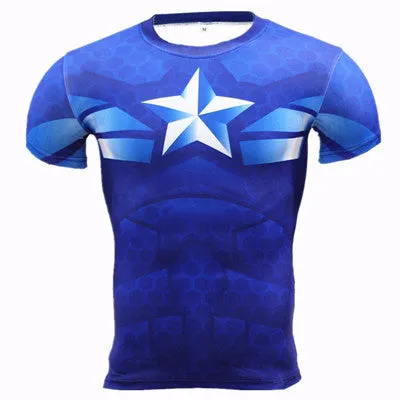 3D Winter Soldier Avengers T Shirts