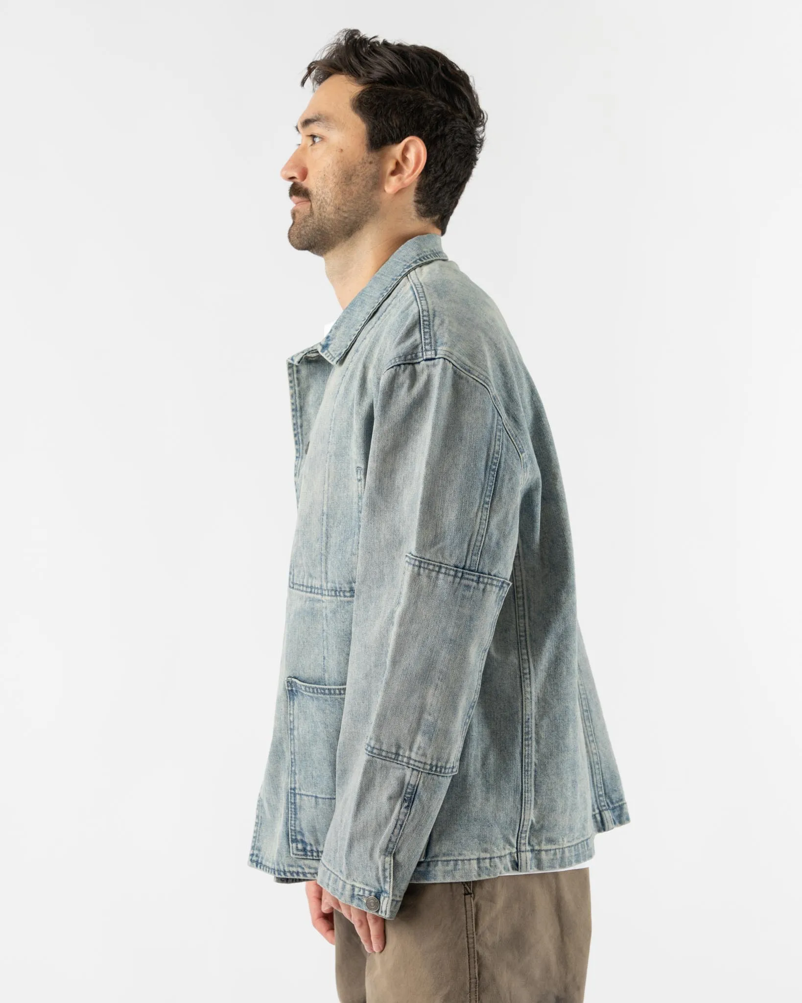 Applied Art Forms BM1-5 Denim Chore Jacket