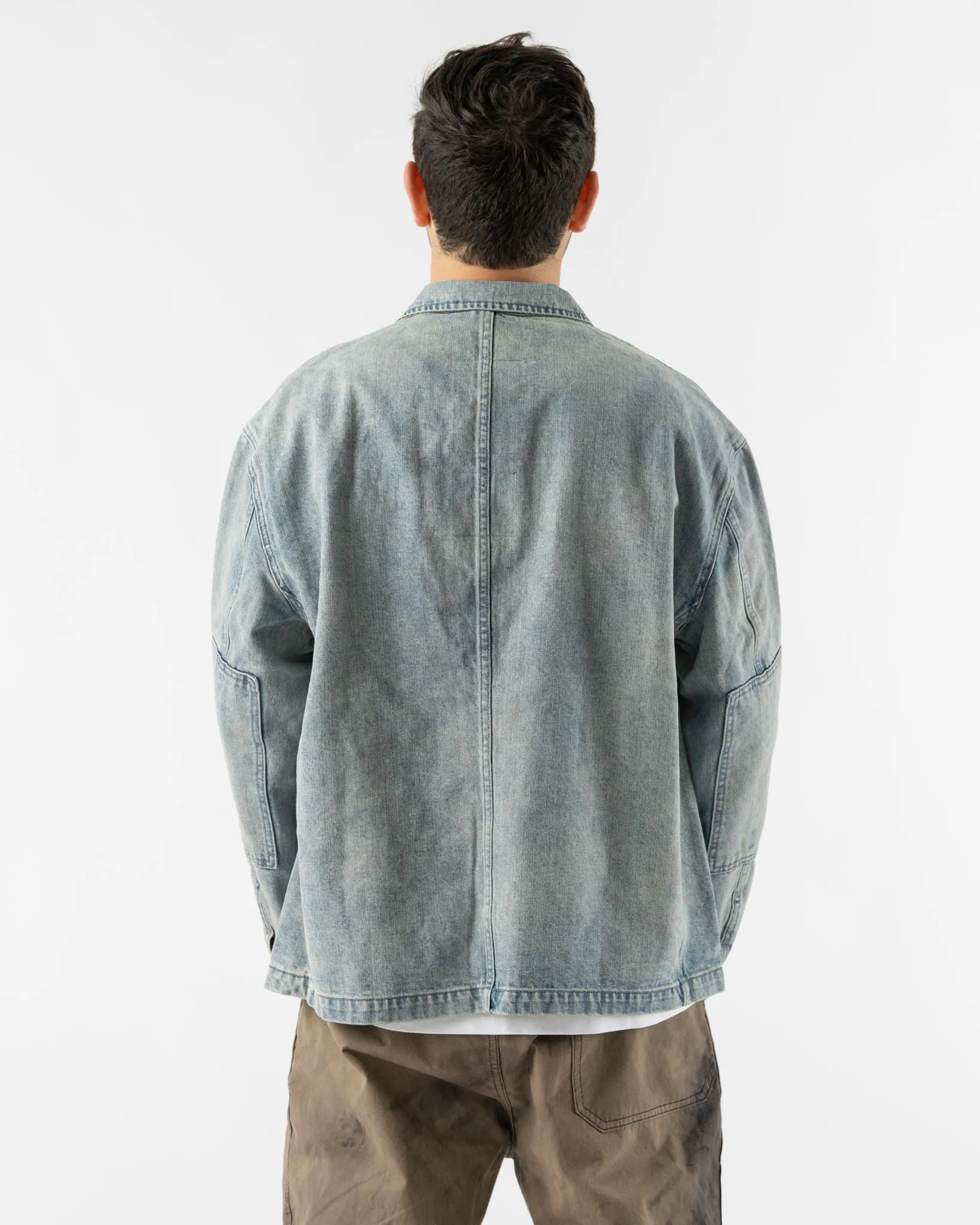 Applied Art Forms BM1-5 Denim Chore Jacket