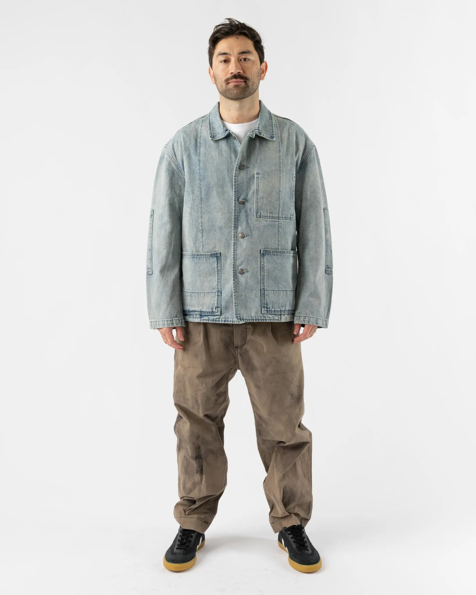 Applied Art Forms BM1-5 Denim Chore Jacket