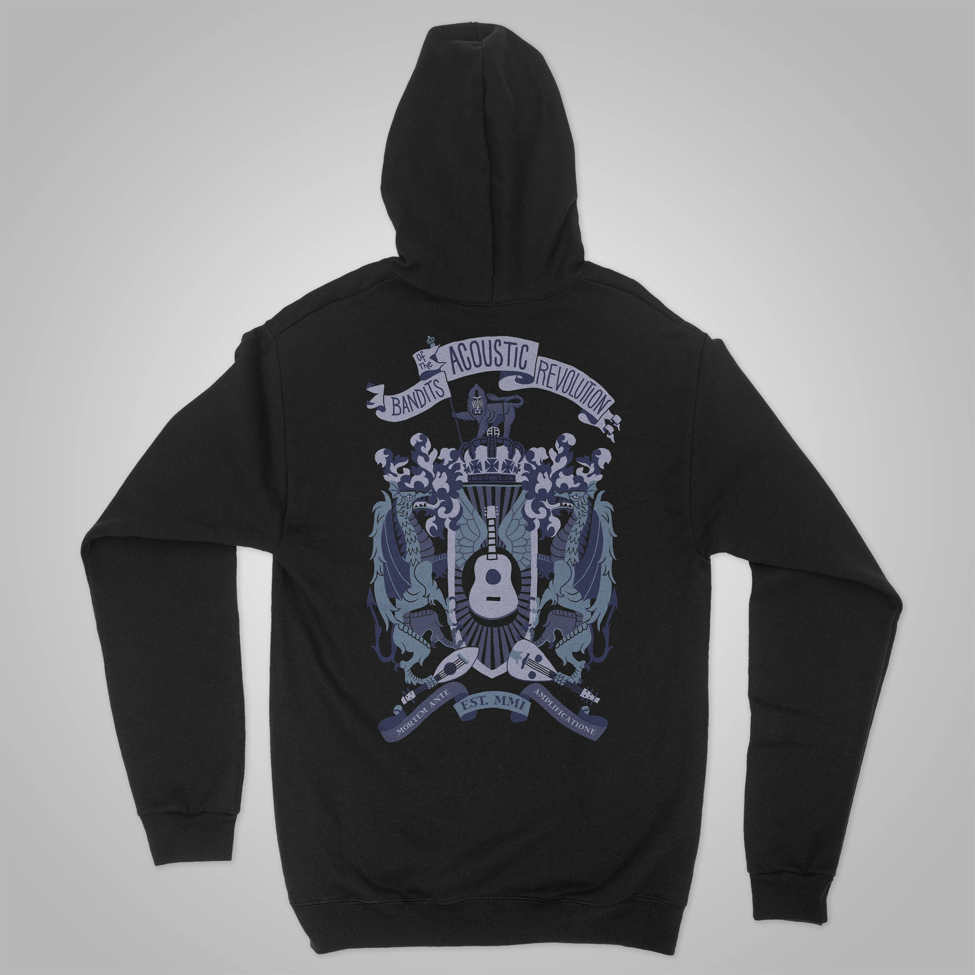 B.O.T.A.R. "Dragon Crest" Zip-Up Hoodie (Black)