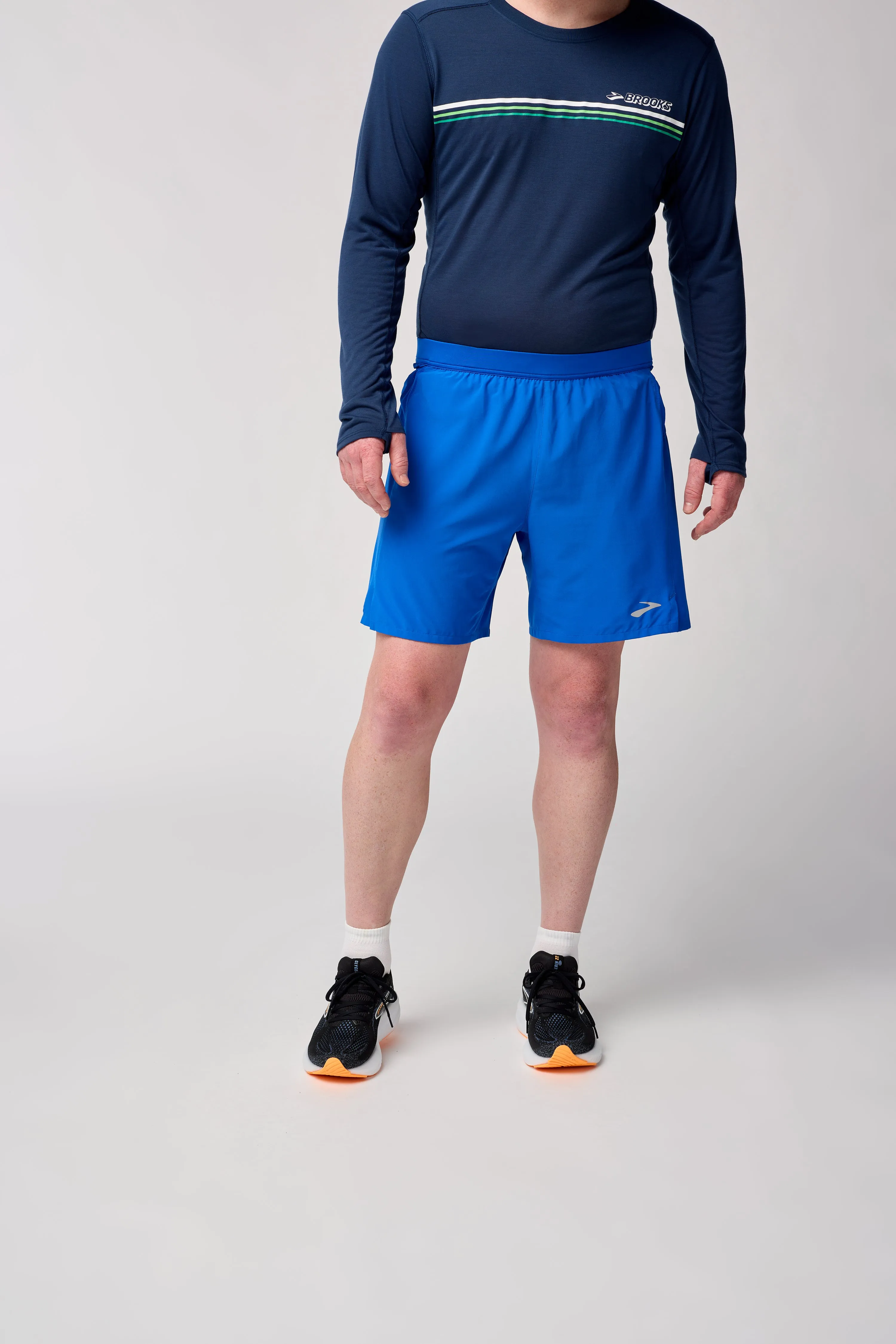 Brooks | Journey 7" Shorts | Men's | Neo Blue