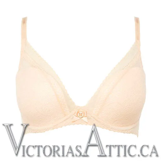 Chantelle Festivite UW Plunge T Shirt Bra Golden Beige