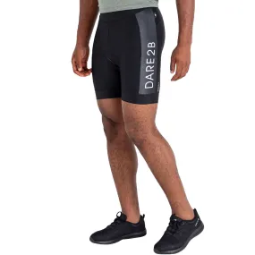 Dare 2b Mens Ecliptic II Reflective Quick Drying Cycling Shorts - Black