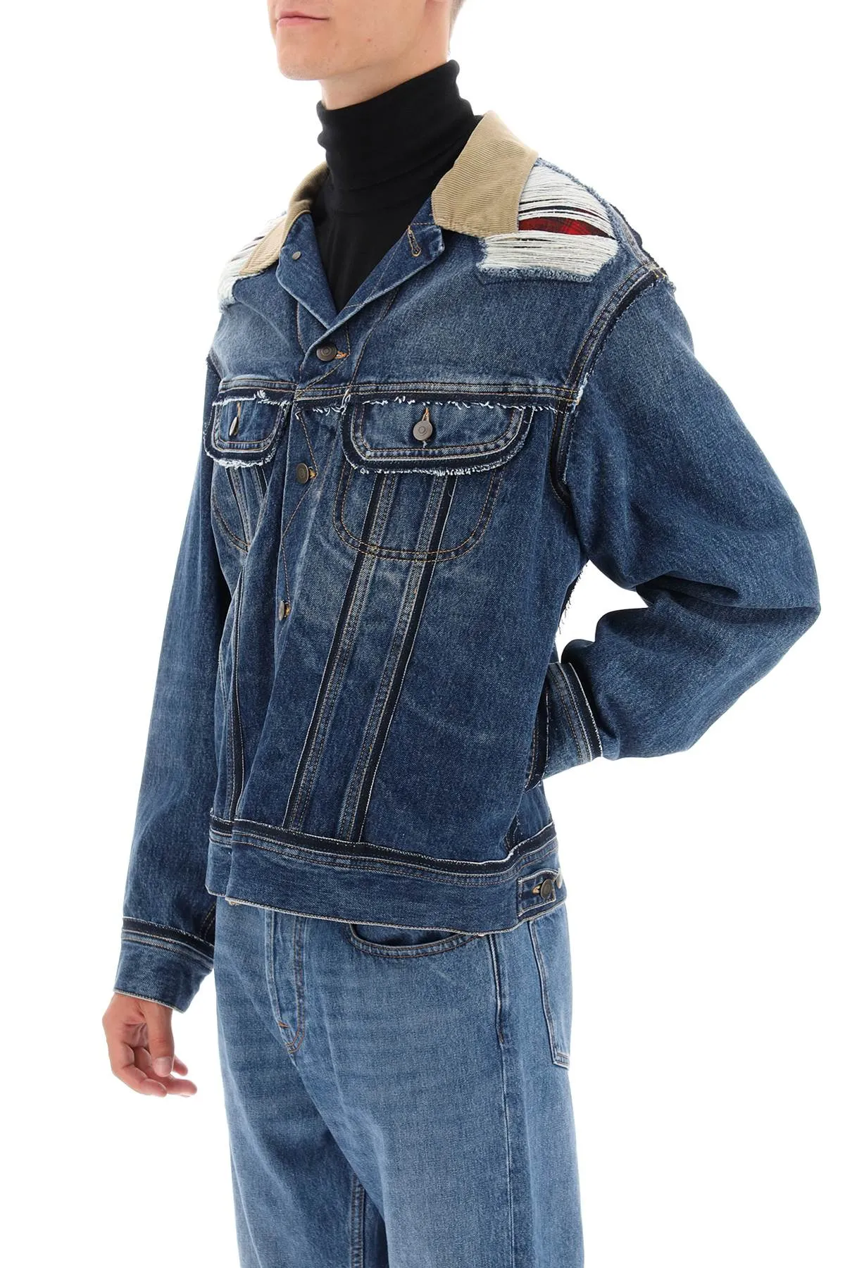 décortiqué denim jacket