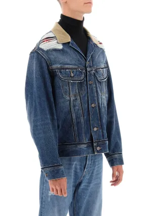 décortiqué denim jacket