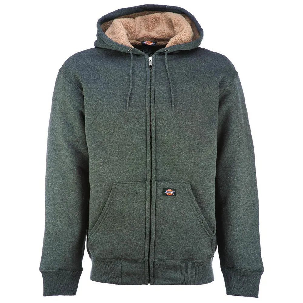 Dickies Sherpa Lined Fleece Hoodie Grey