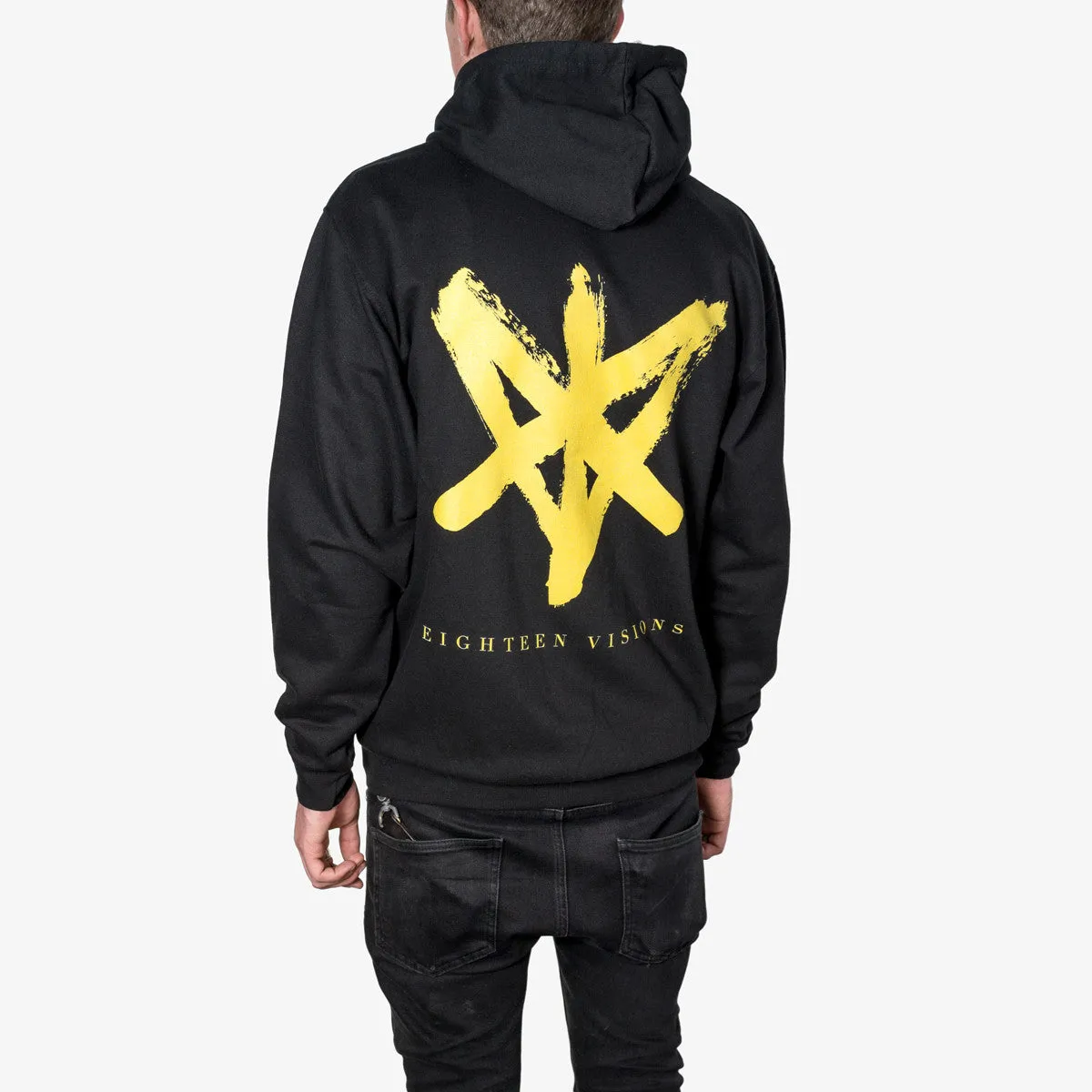 Eighteen Visions - XVIII Zip-Up (Gold Ink)