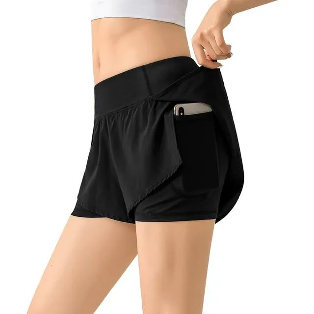 Elastic Waist Running Short