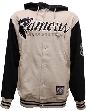 Famous Stars and Straps Fastbreak Hooded Jacket Black