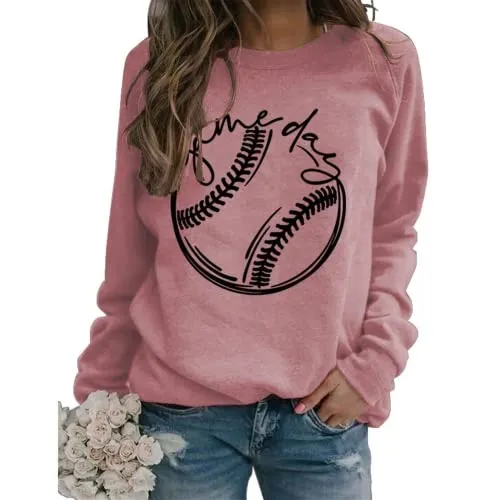 Football Game Day Sweatshirt for Women Football Fan Game Day Shirt