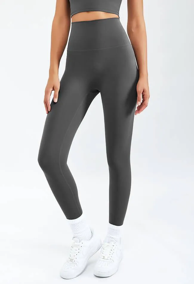 High-Waist Compression Elastic Train Legging - Luna