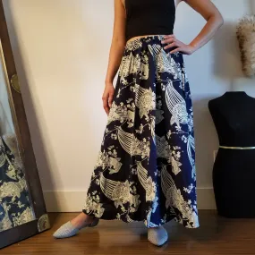 Indigo Sakura Koi A-line Skirts