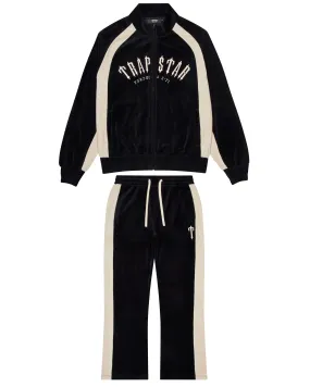 Irongate Arch Velour Tracksuit - Black