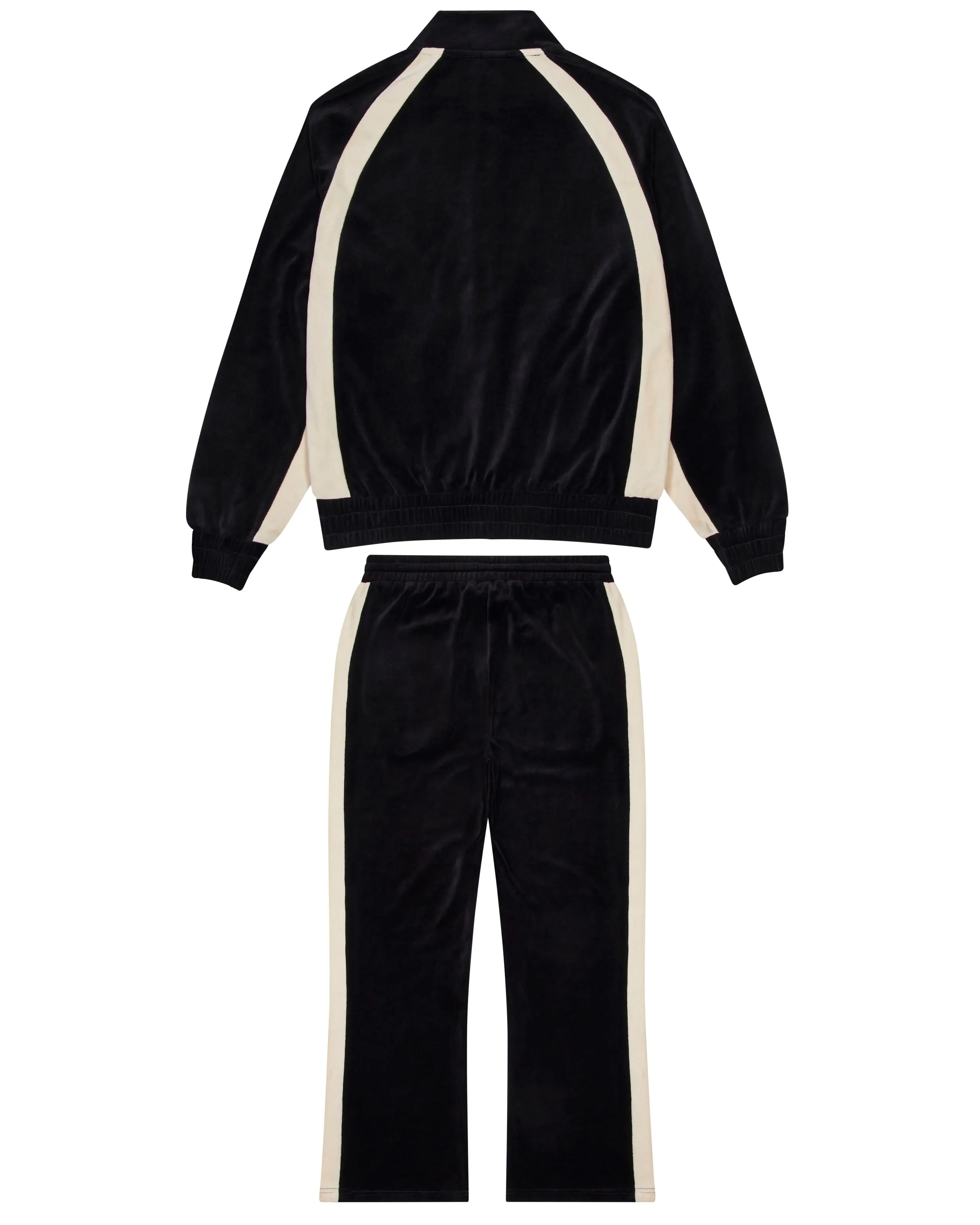 Irongate Arch Velour Tracksuit - Black