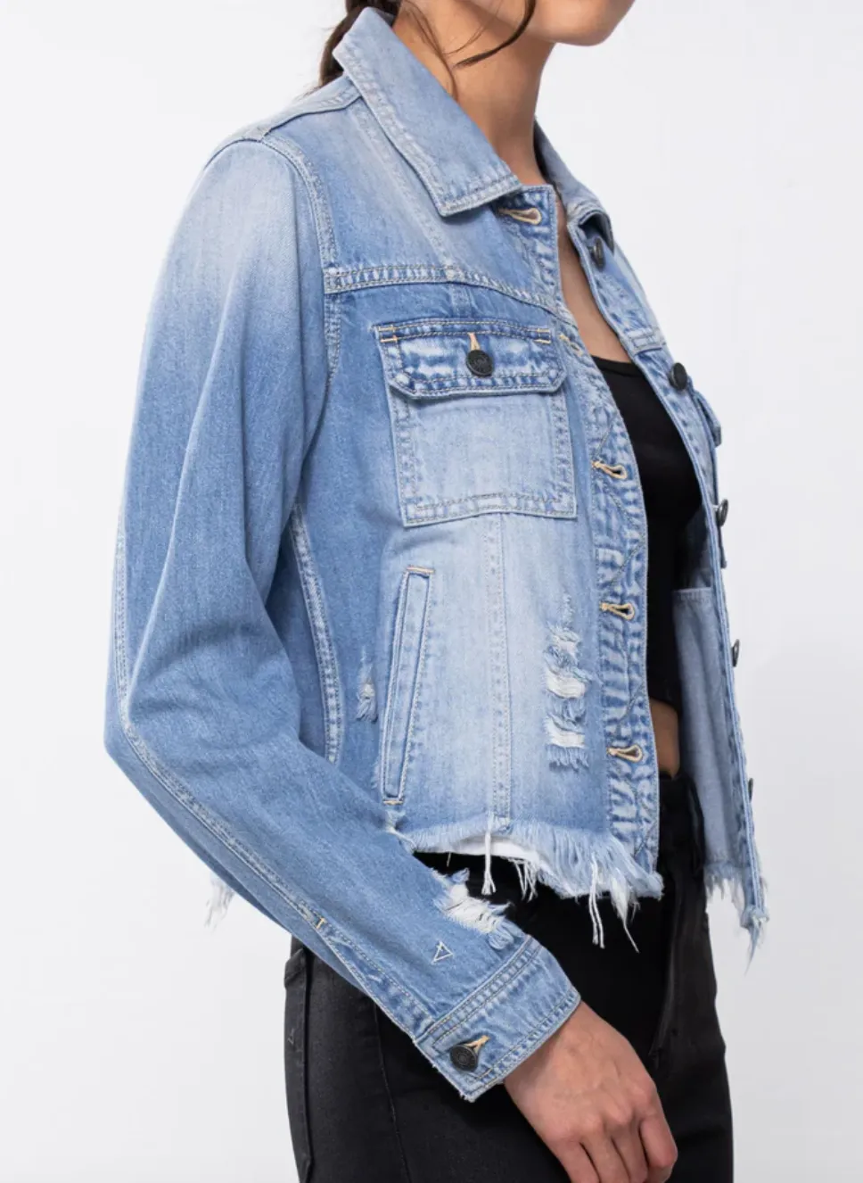 it girl denim jacket