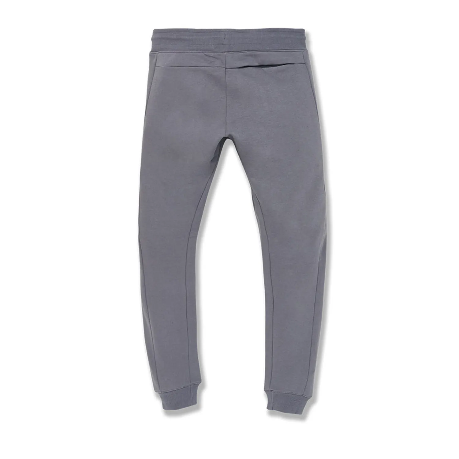 Jordan Craig Men's Uptown Modern Basic Fleece Jogger Sweatpants Charcoal