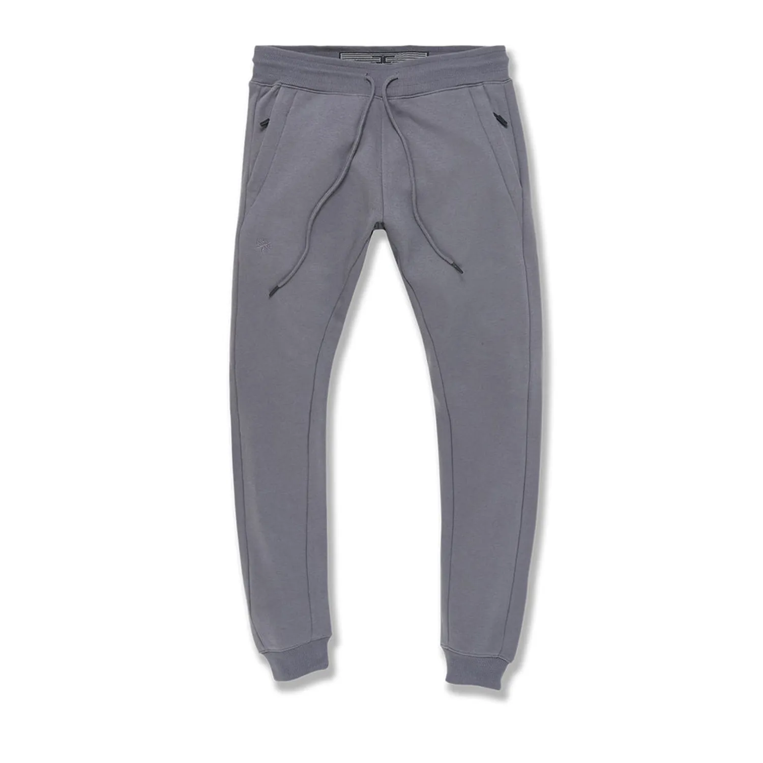 Jordan Craig Men's Uptown Modern Basic Fleece Jogger Sweatpants Charcoal