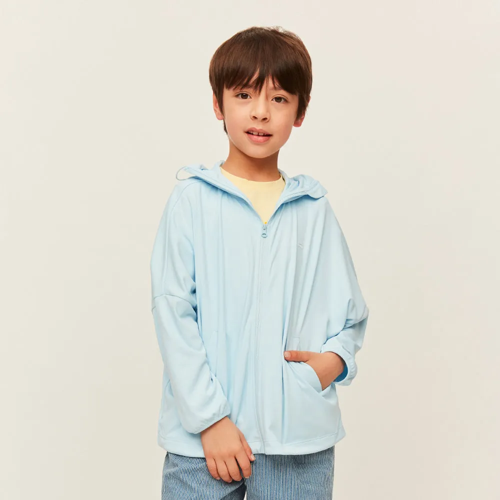 Kid's Zip-Up Cartoon Hoodie UPF 50 