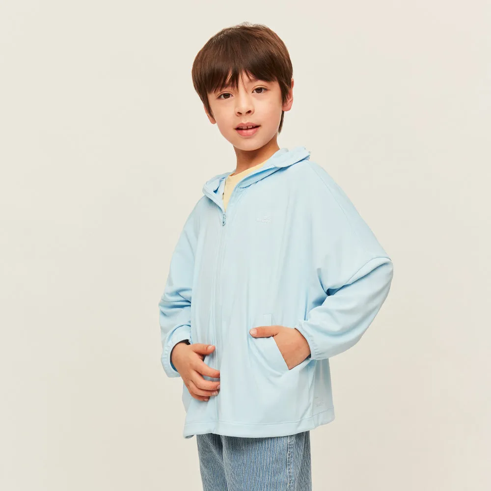 Kid's Zip-Up Cartoon Hoodie UPF 50 