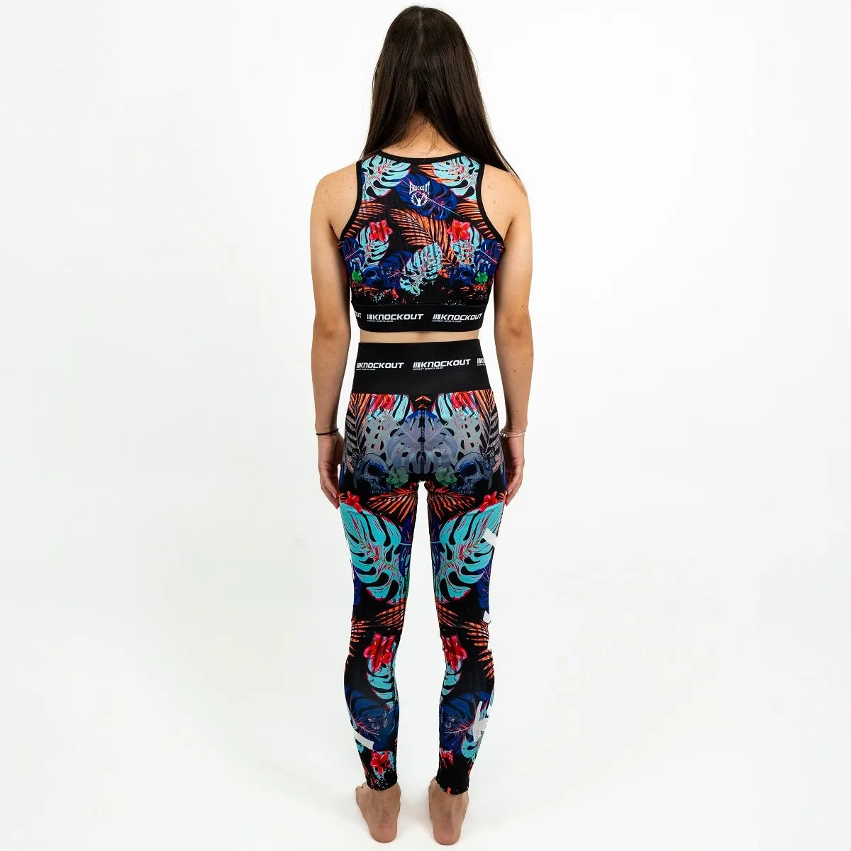 Knockout Tropical Compression Pants