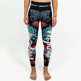 Knockout Tropical Compression Pants