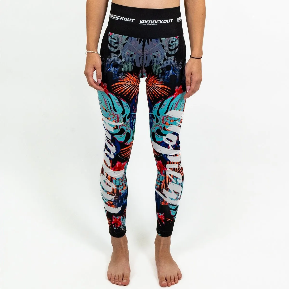 Knockout Tropical Compression Pants