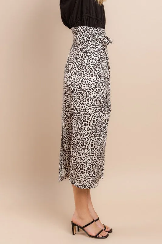 Leopard Print Skirt