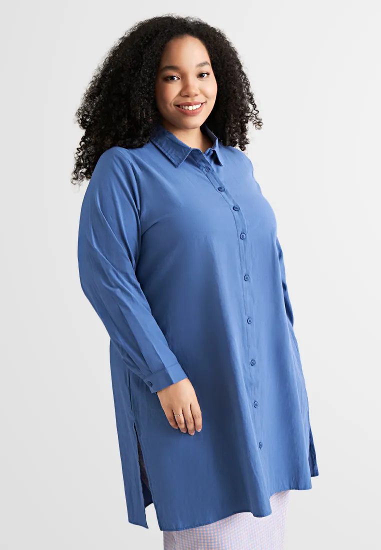 Lucetta Long Relaxed Button Shirt