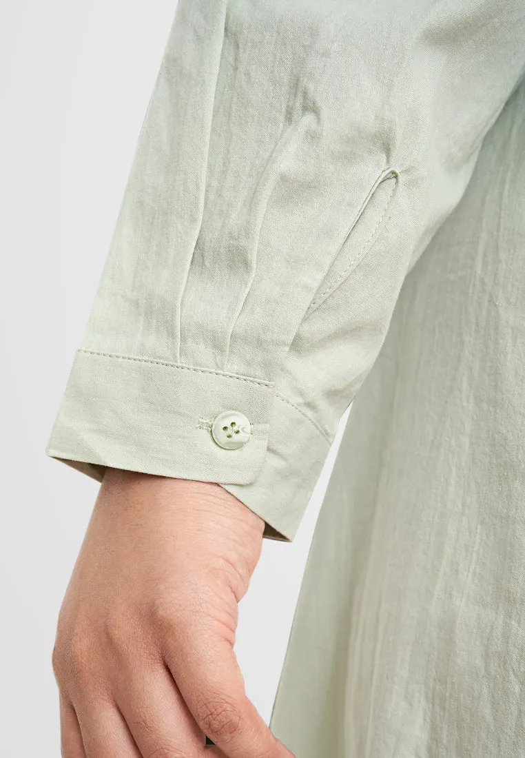 Lucetta Long Relaxed Button Shirt