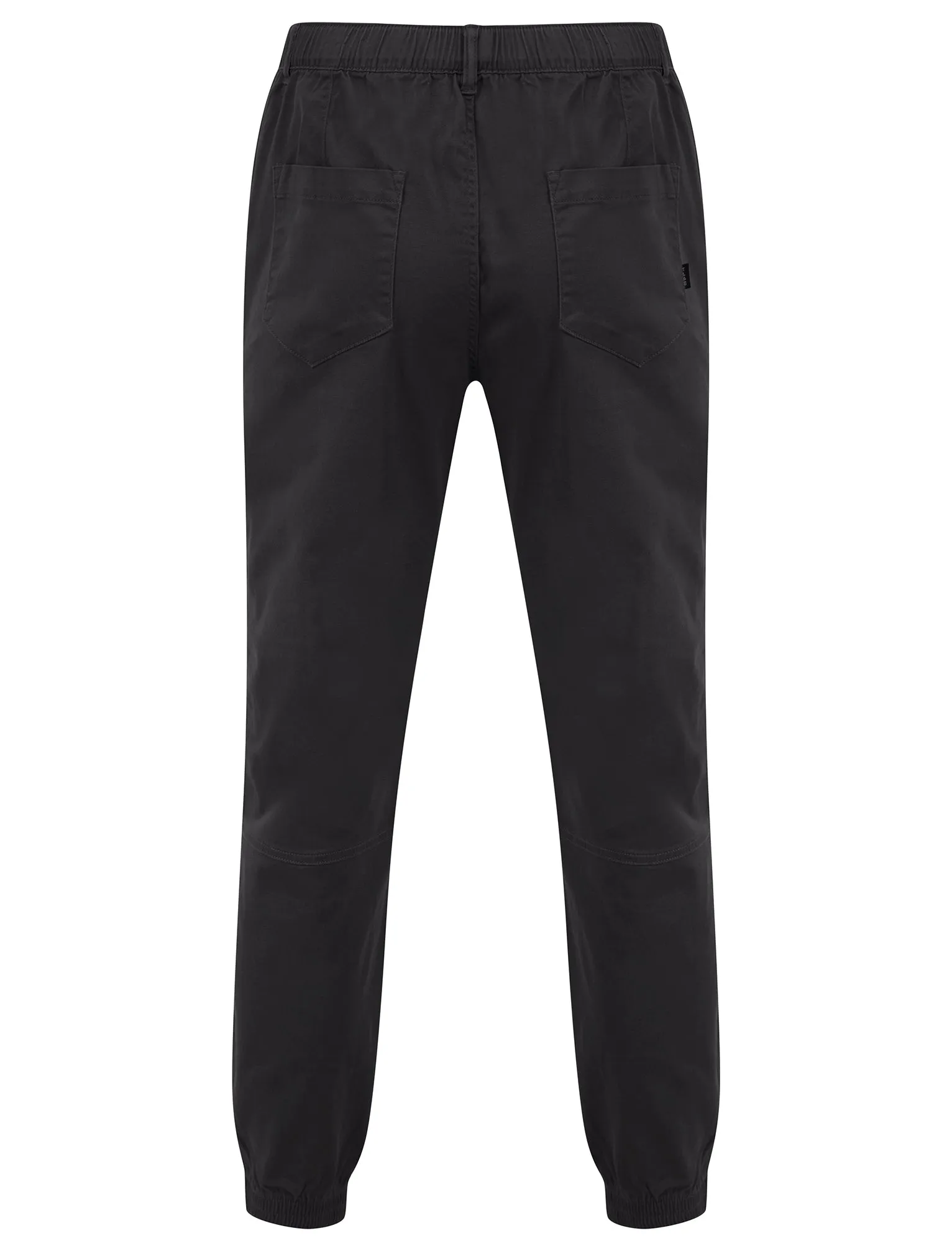 Mauro Stretch Cotton Twill Cuffed Cargo Jogger Pants in Gray Pinstripe - Tokyo Laundry