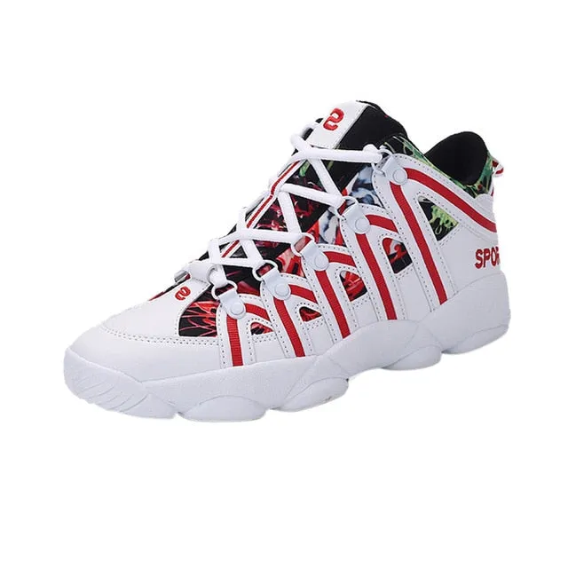 Men Basketball Shoes High Tops Air Sports