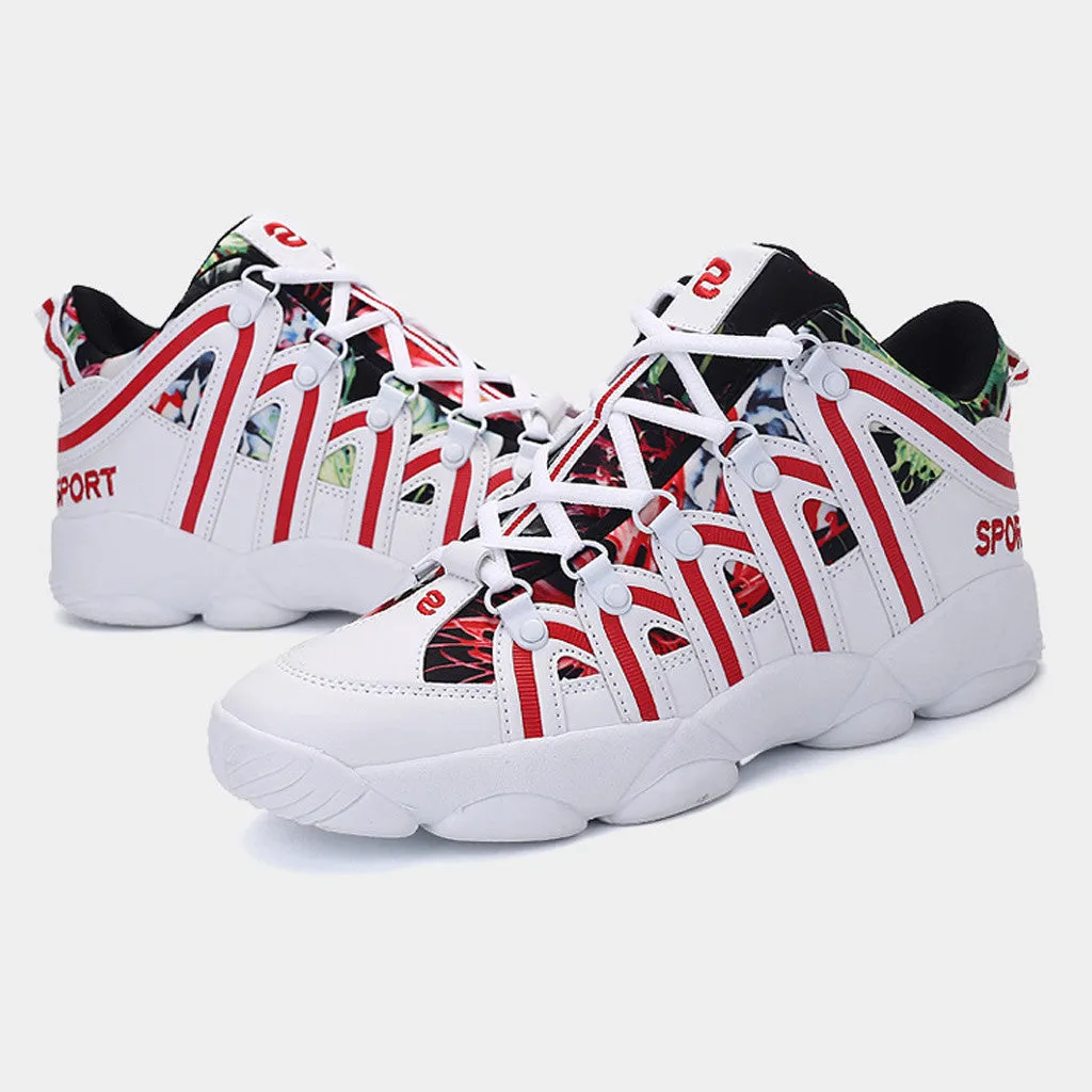 Men Basketball Shoes High Tops Air Sports