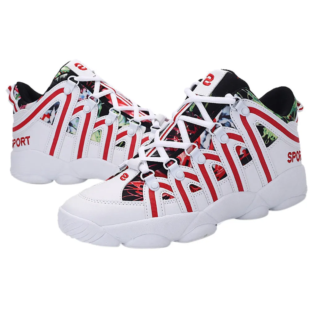 Men Basketball Shoes High Tops Air Sports