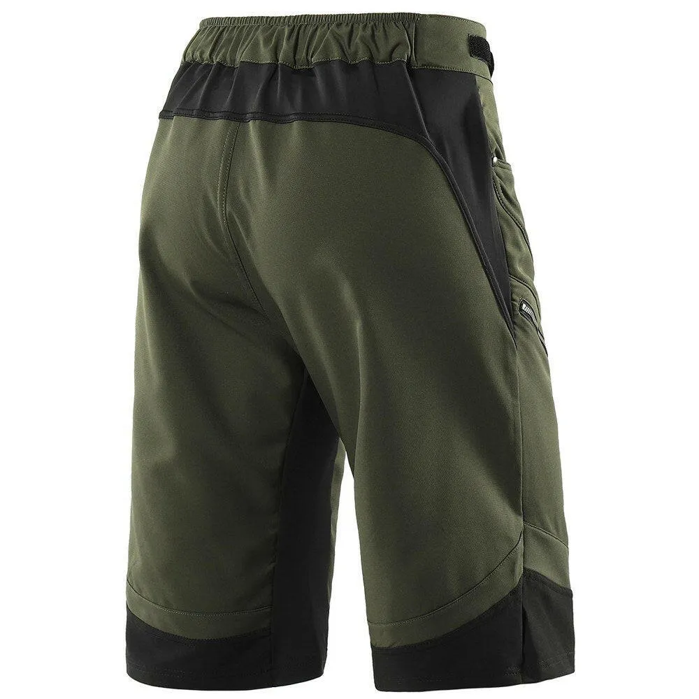 Men Cycling Shorts Quick Drying Breathable Outdoor Sports Running Bike Riding Casual Shorts with 6 Pockets