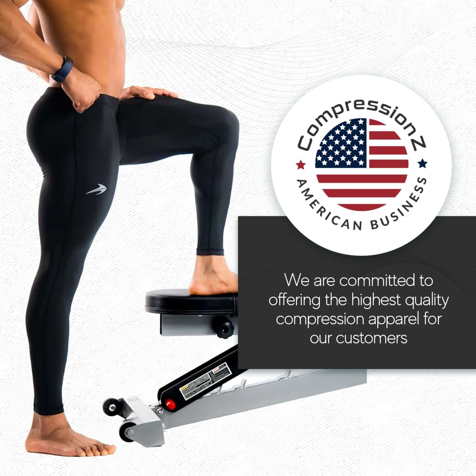 Men's Compression Pants - Black