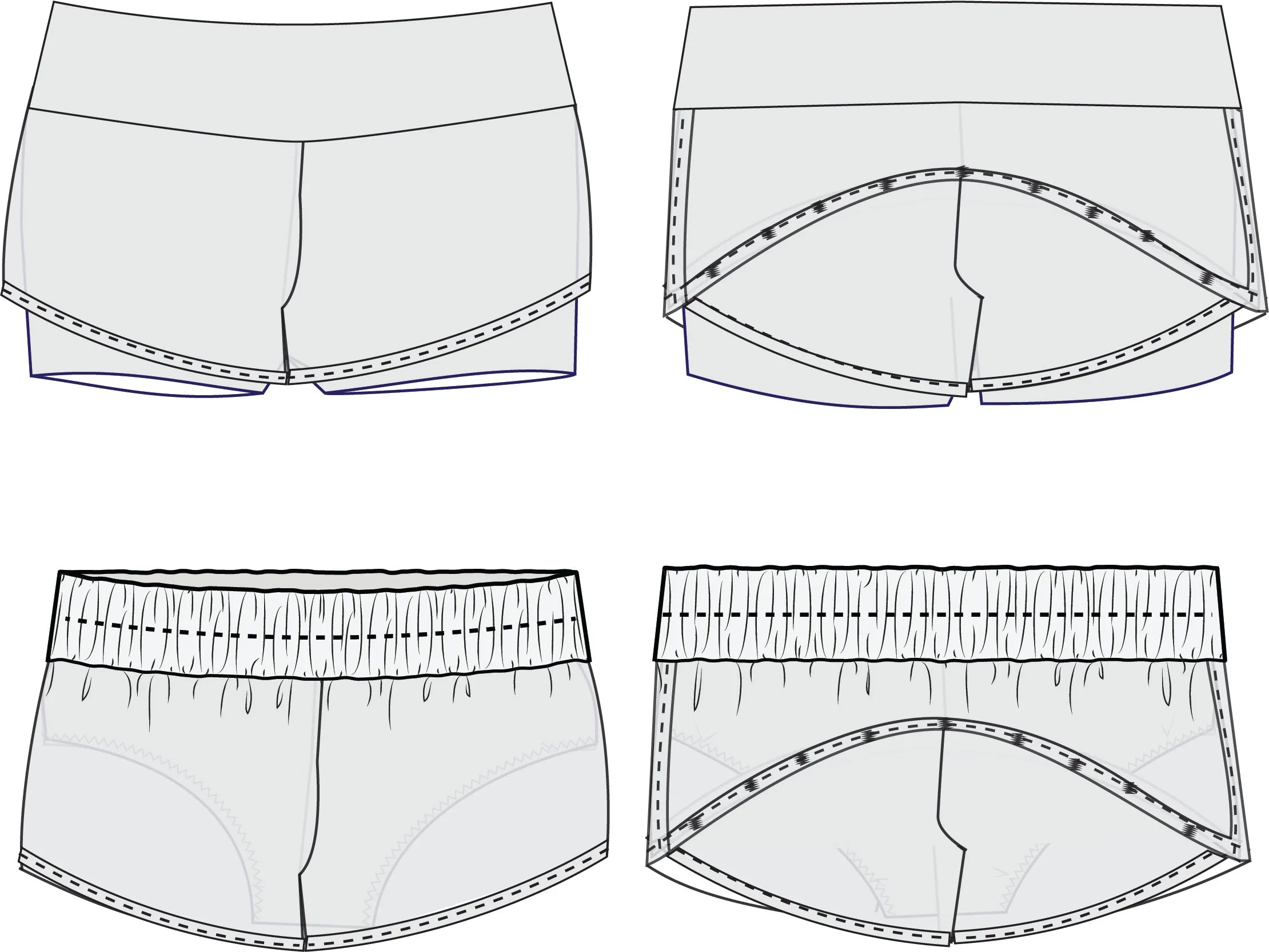 Moxi Shorts PDF Sewing Pattern B-M