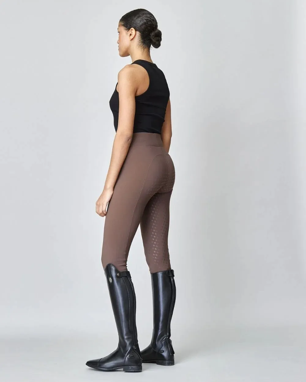 Сompression Pull-On Riding Breeches Brown