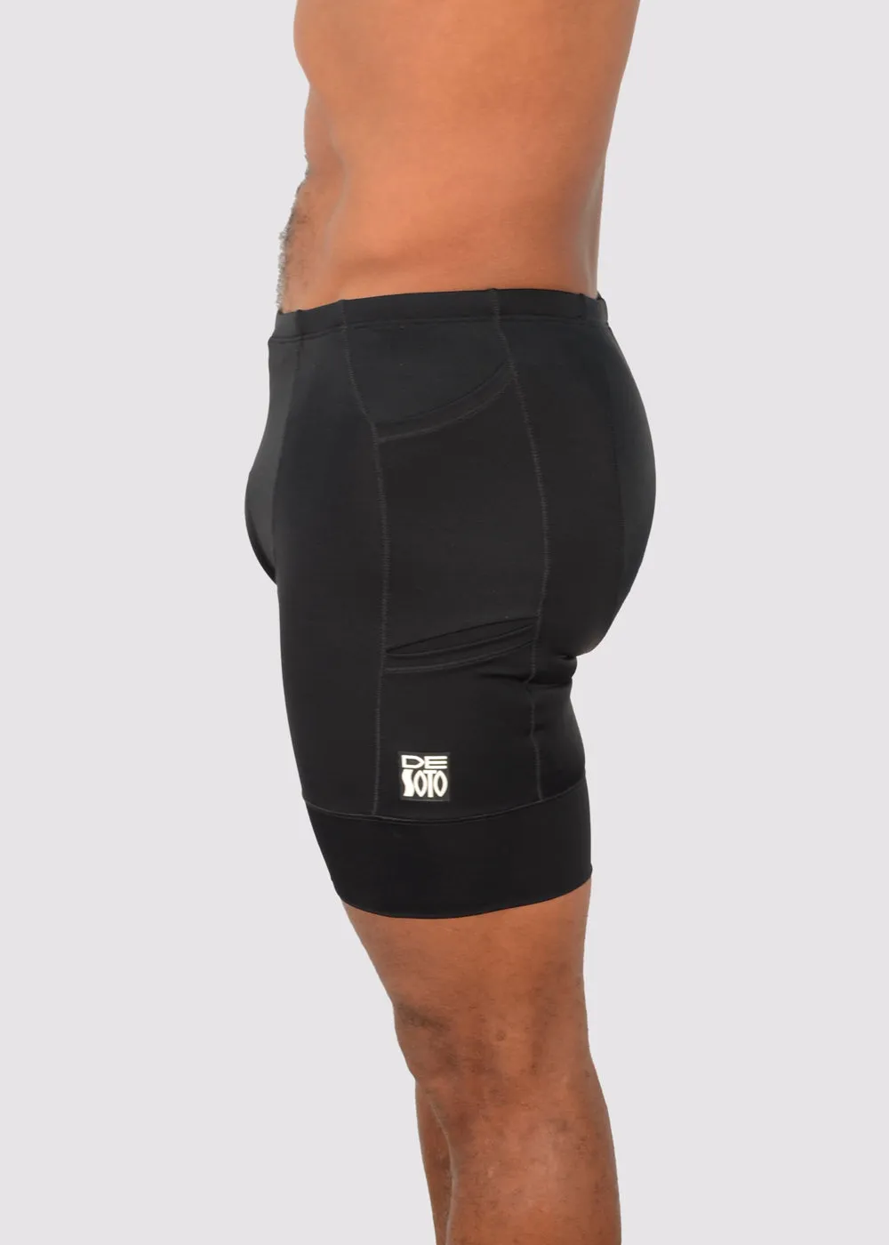 Pantalón corto de triatlón de 4 bolsillos Mobius para hombre