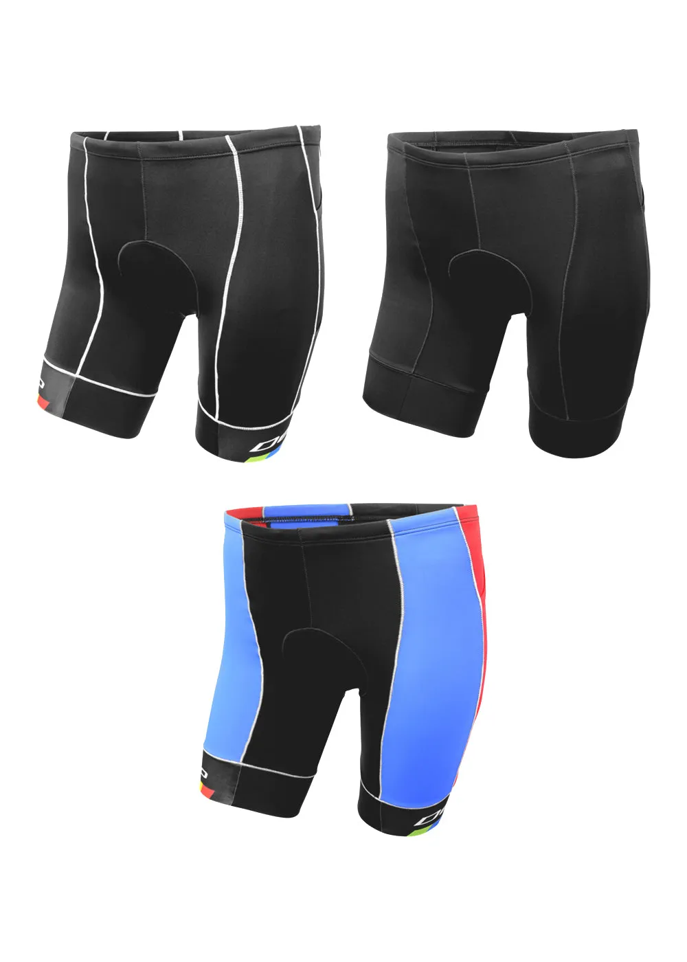 Pantalón corto de triatlón de 4 bolsillos Mobius para hombre