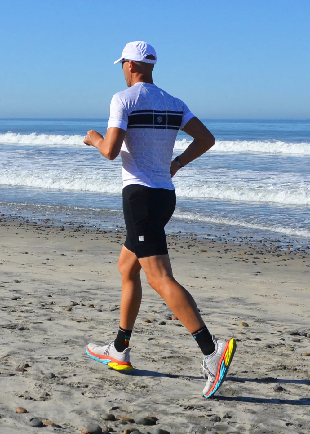 Pantalón corto de triatlón de 4 bolsillos Mobius para hombre