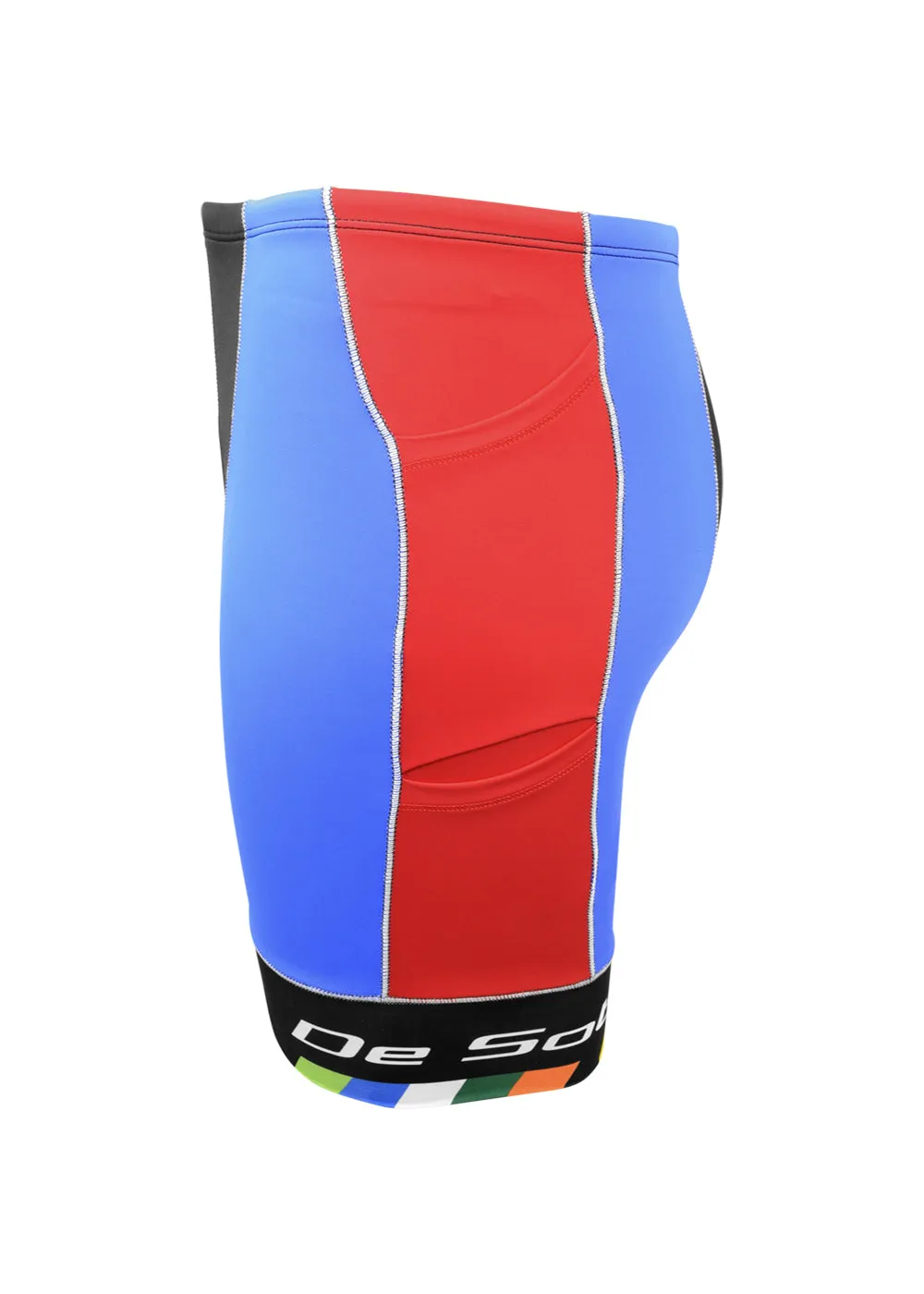 Pantalón corto de triatlón de 4 bolsillos Mobius para hombre