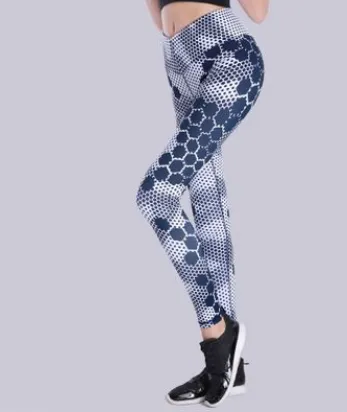 Printed sports yoga pants Yoga tops