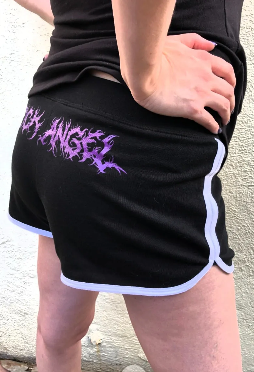 Rock Angel Logo Athletic Shorts