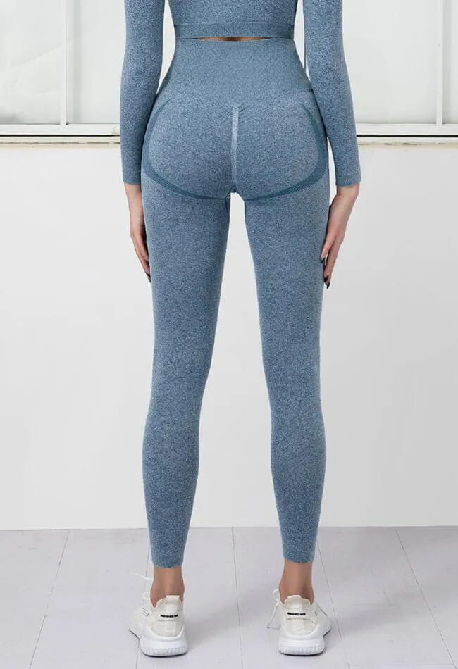 Seamless High Rise Stretchy Legging - Terry