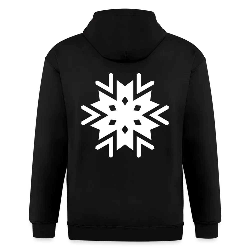 Snowflake  Zip Up Hoodie