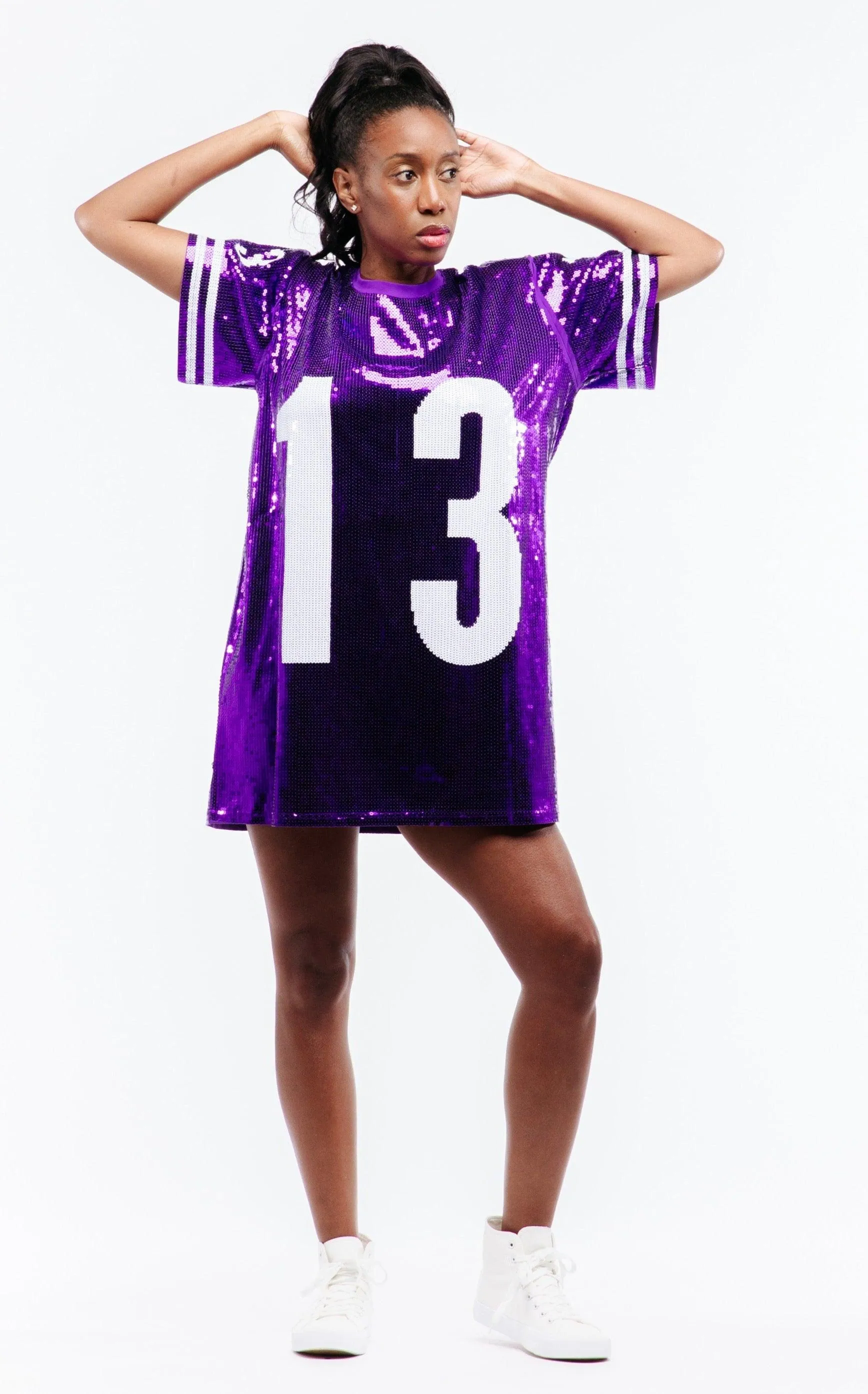 SWIFT Jersey Dress - Purple