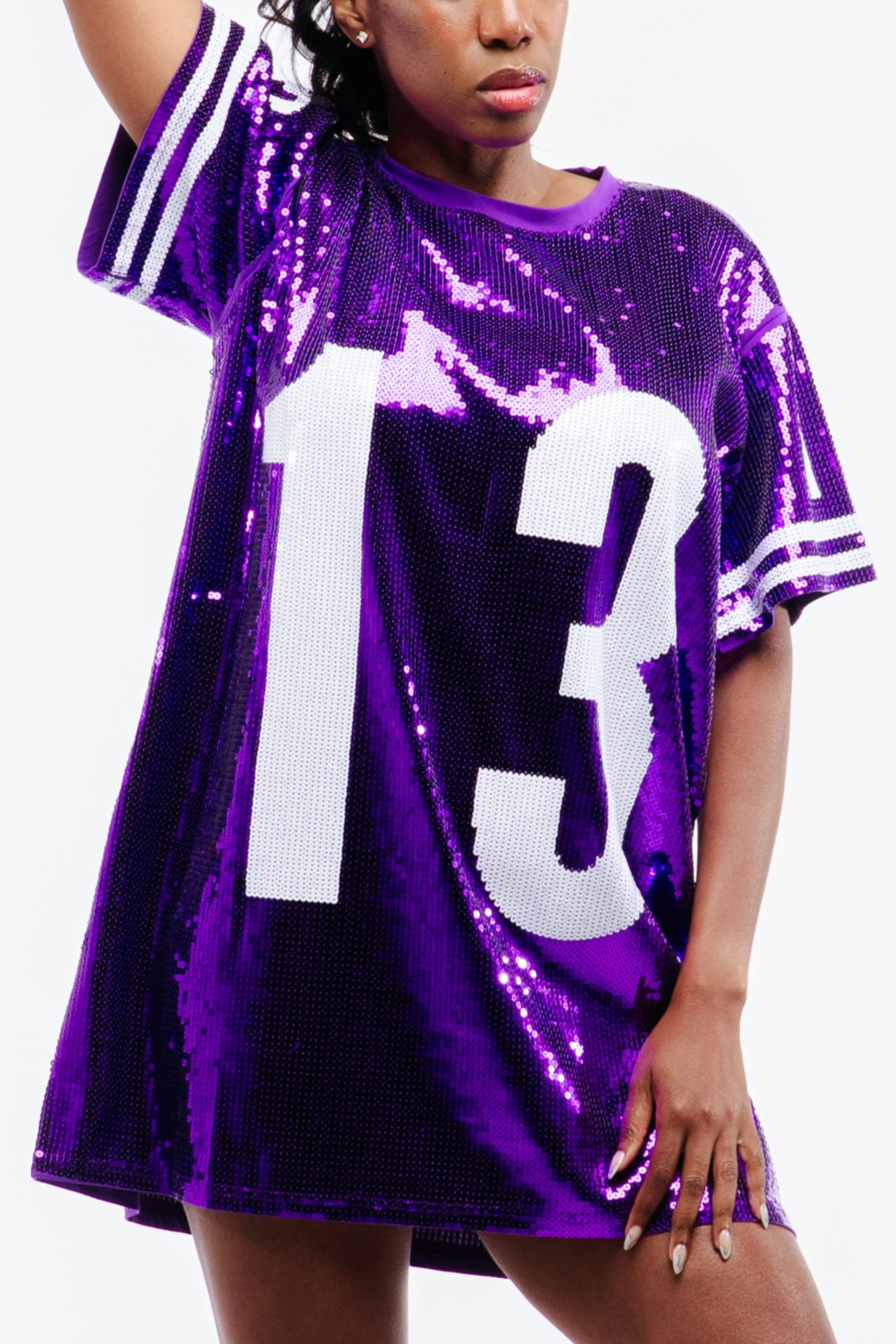 SWIFT Jersey Dress - Purple