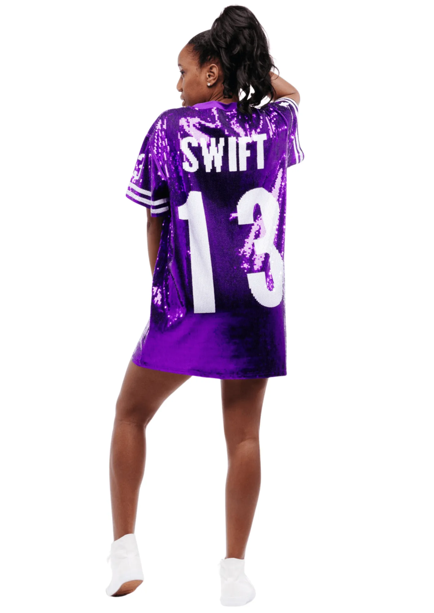 SWIFT Jersey Dress - Purple