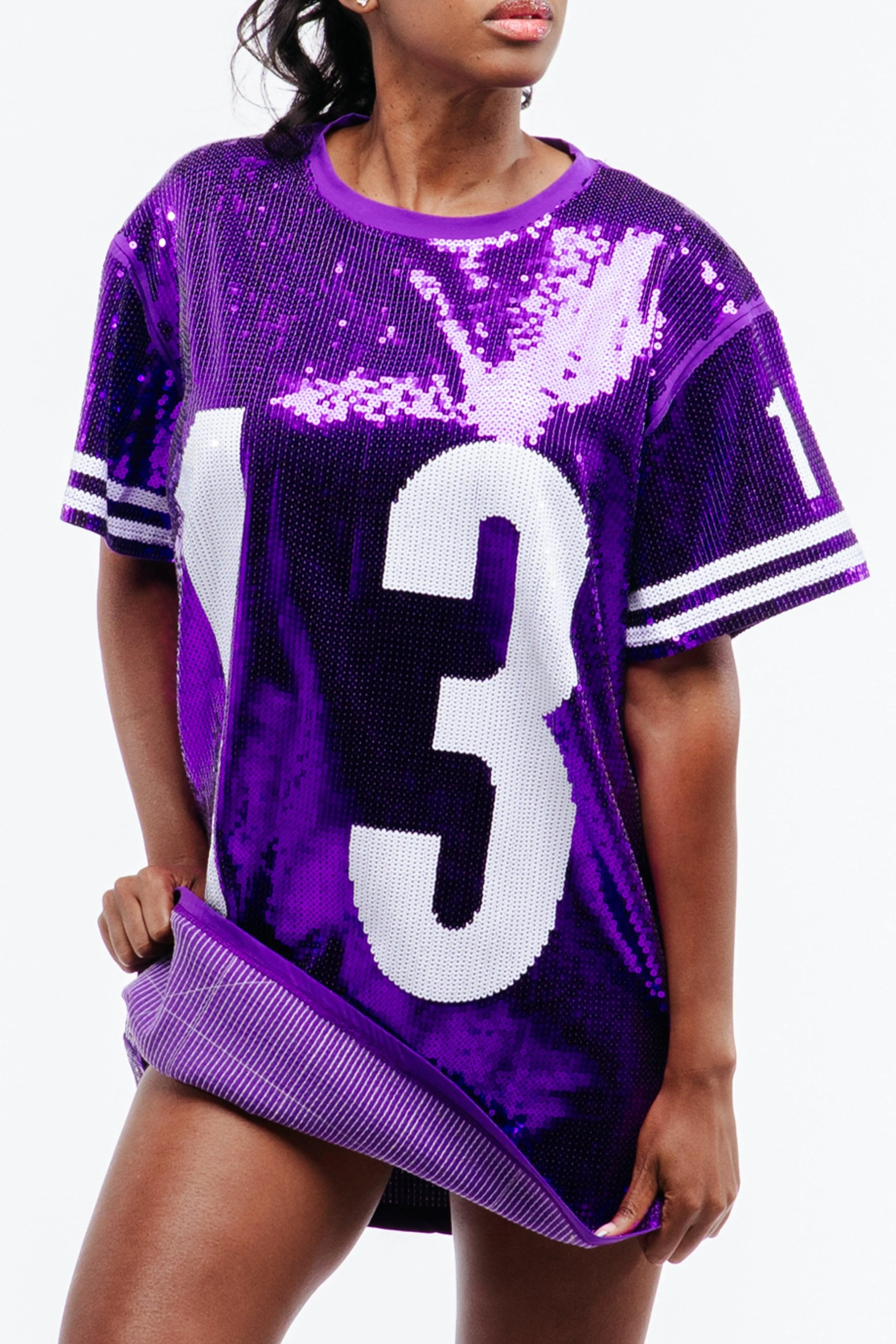 SWIFT Jersey Dress - Purple